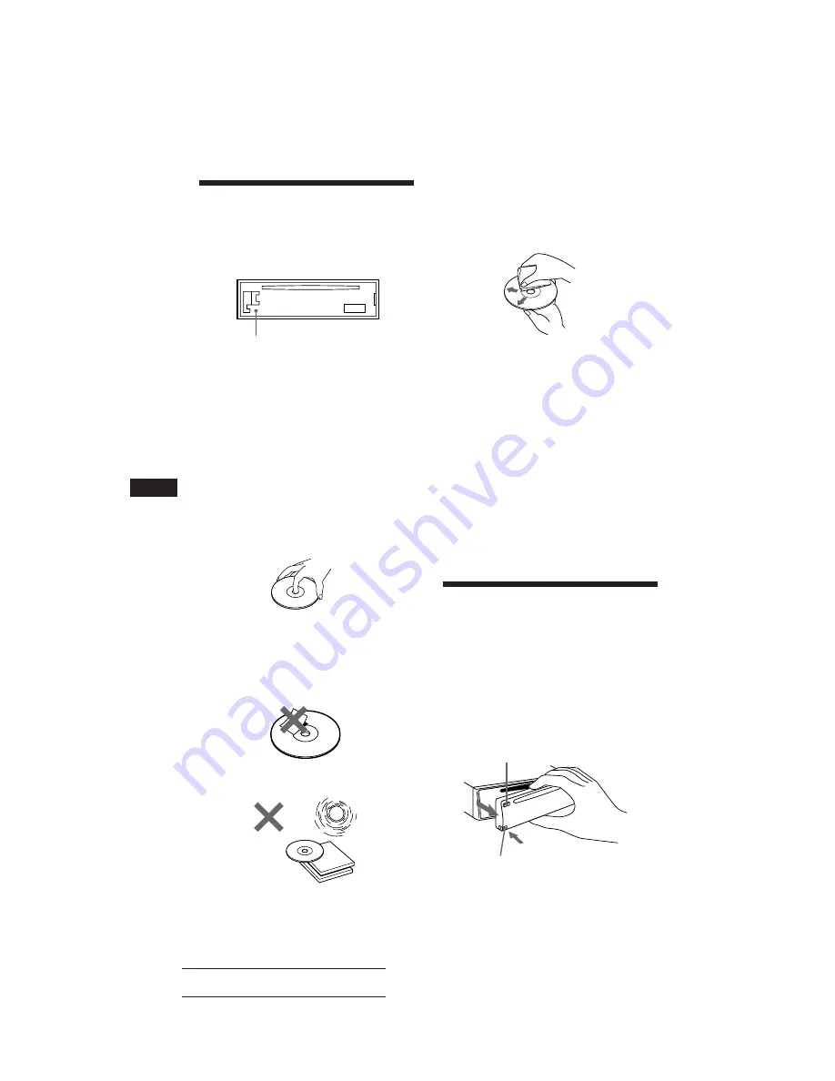 Sony CDX-4100RDS Operating Instructions Manual Download Page 22