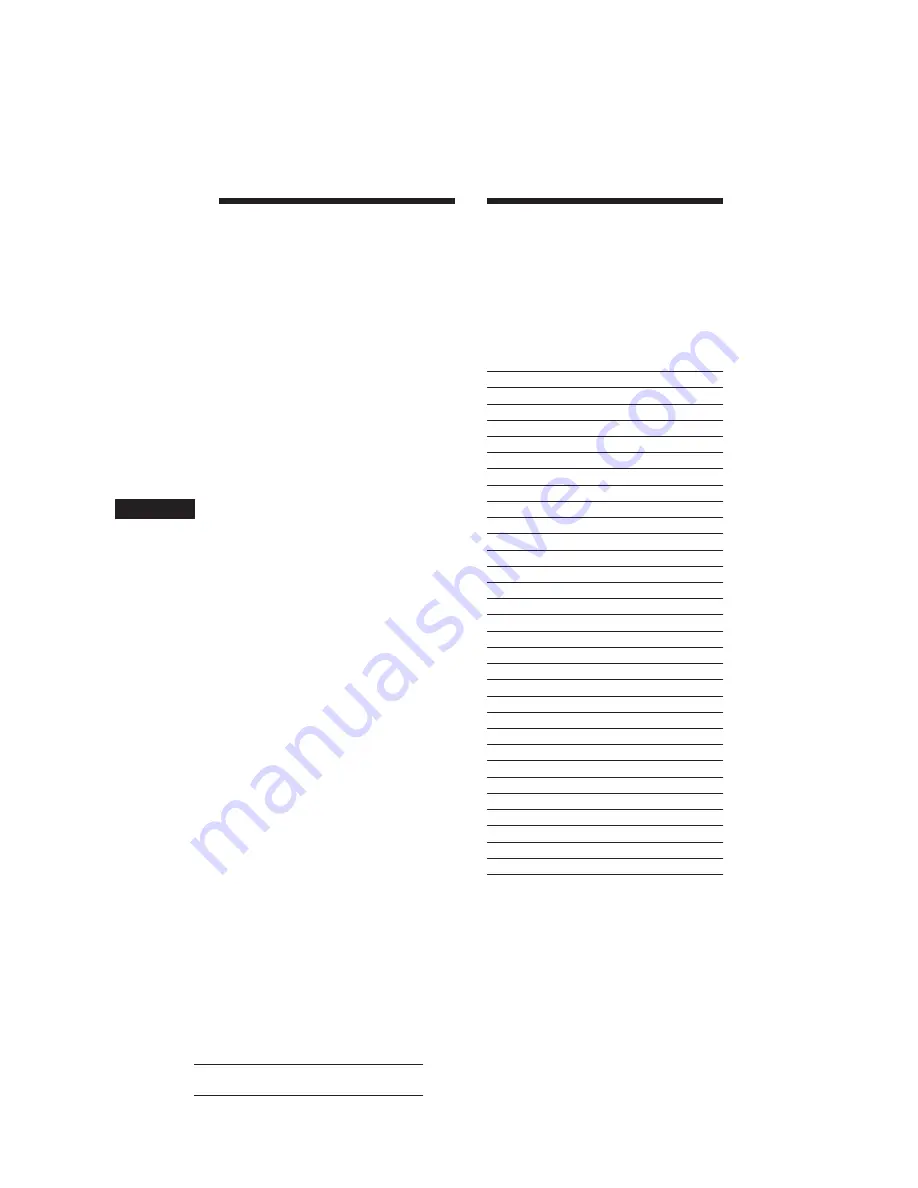 Sony CDX-4150RDS Operating Instructions Manual Download Page 10