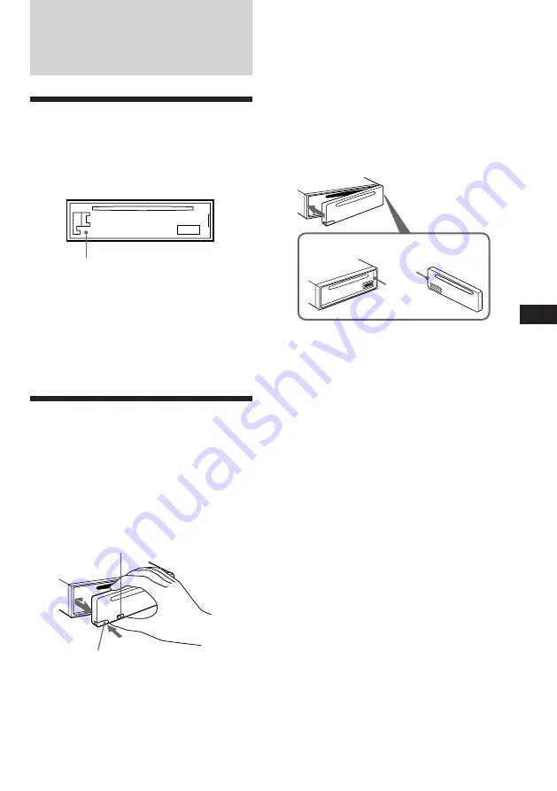 Sony CDX-4180 Instalation Operating Instructions Manual Download Page 5