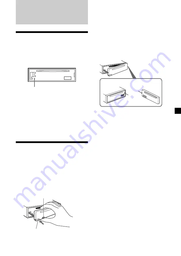 Sony CDX-4240R Operating Instructions Manual Download Page 35