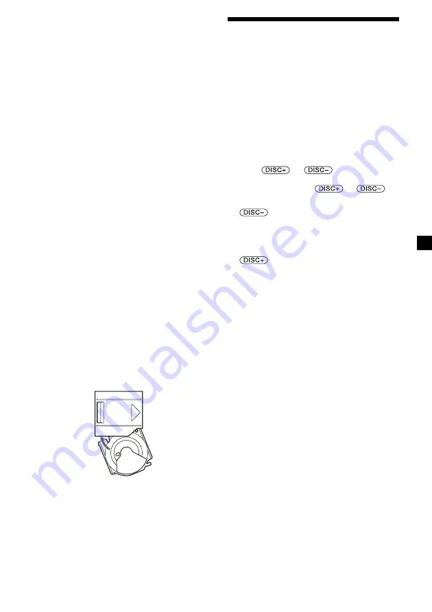 Sony CDX-434RF - Compact Disc Changer System Operating Instructions Manual Download Page 5