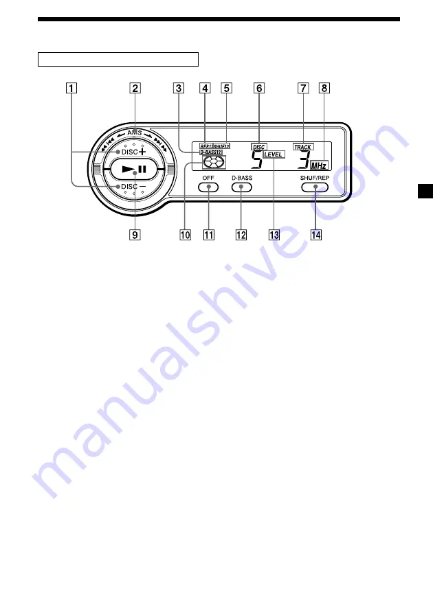 Sony CDX-444RF - Compact Disc Changer System Operating Instructions Manual Download Page 23