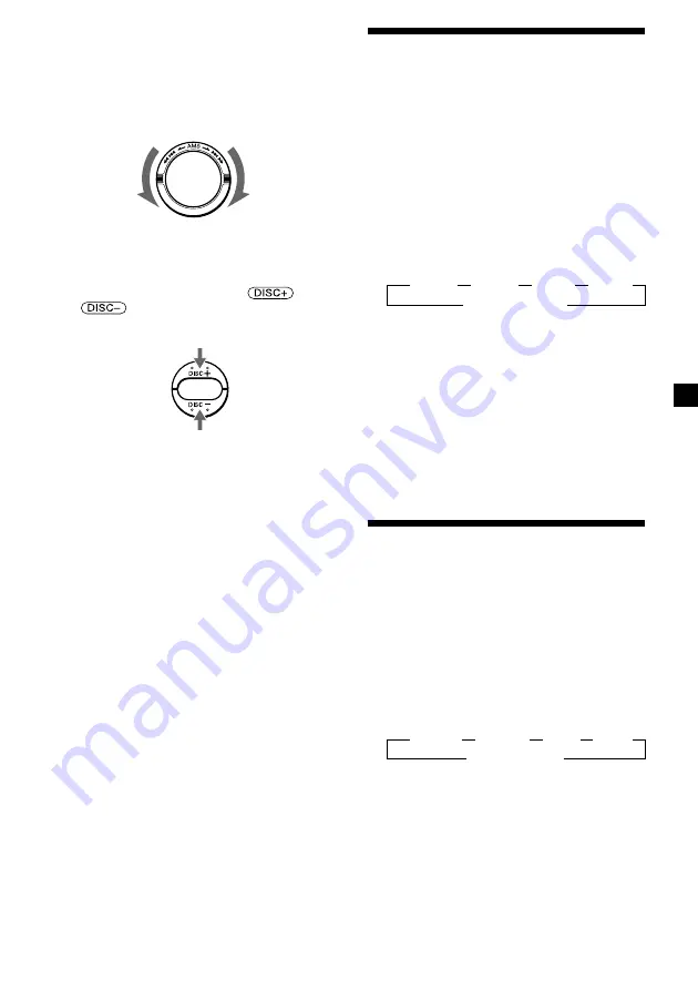 Sony CDX-555RF Operating Instructions (English/Espanol) Скачать руководство пользователя страница 7