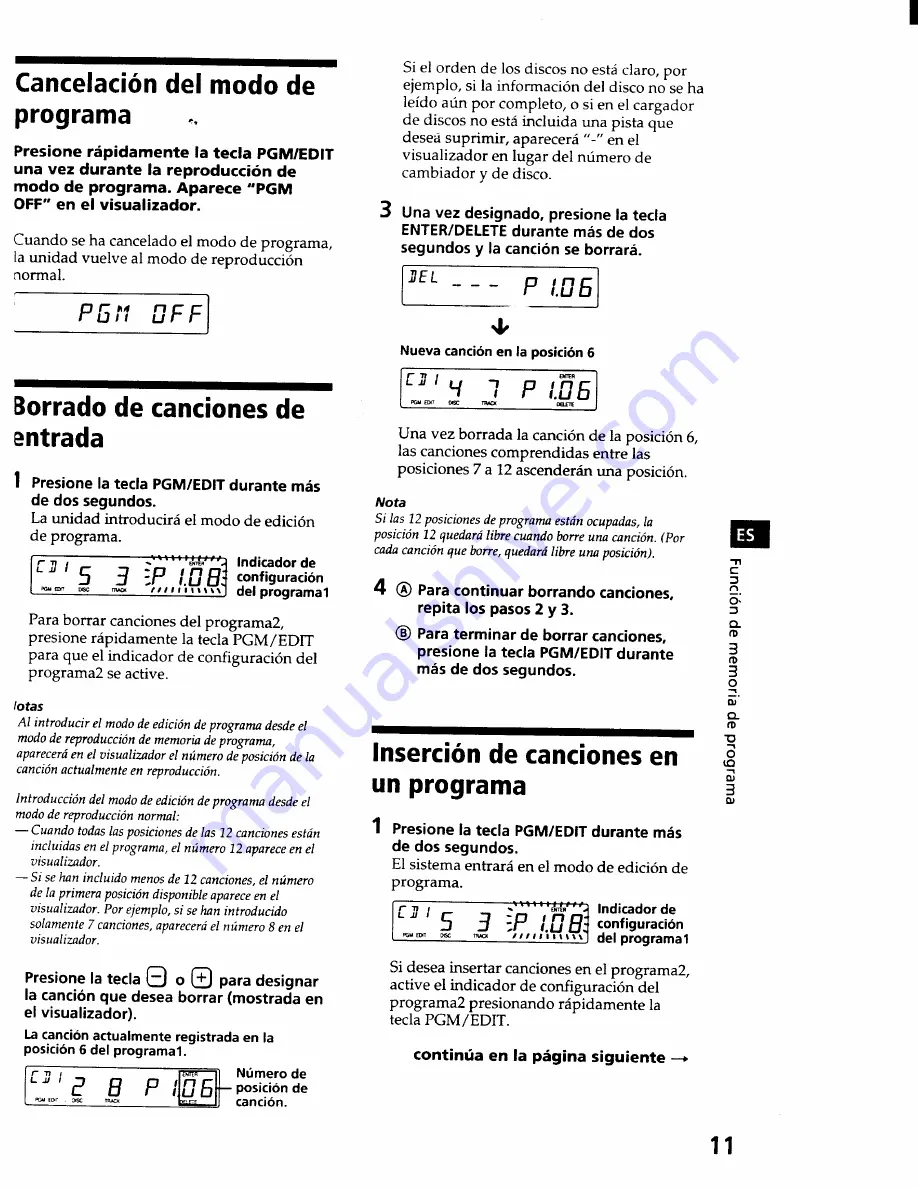 Sony CDX-71RF - Compact Disc Changer System Operating Instructions Manual Download Page 31