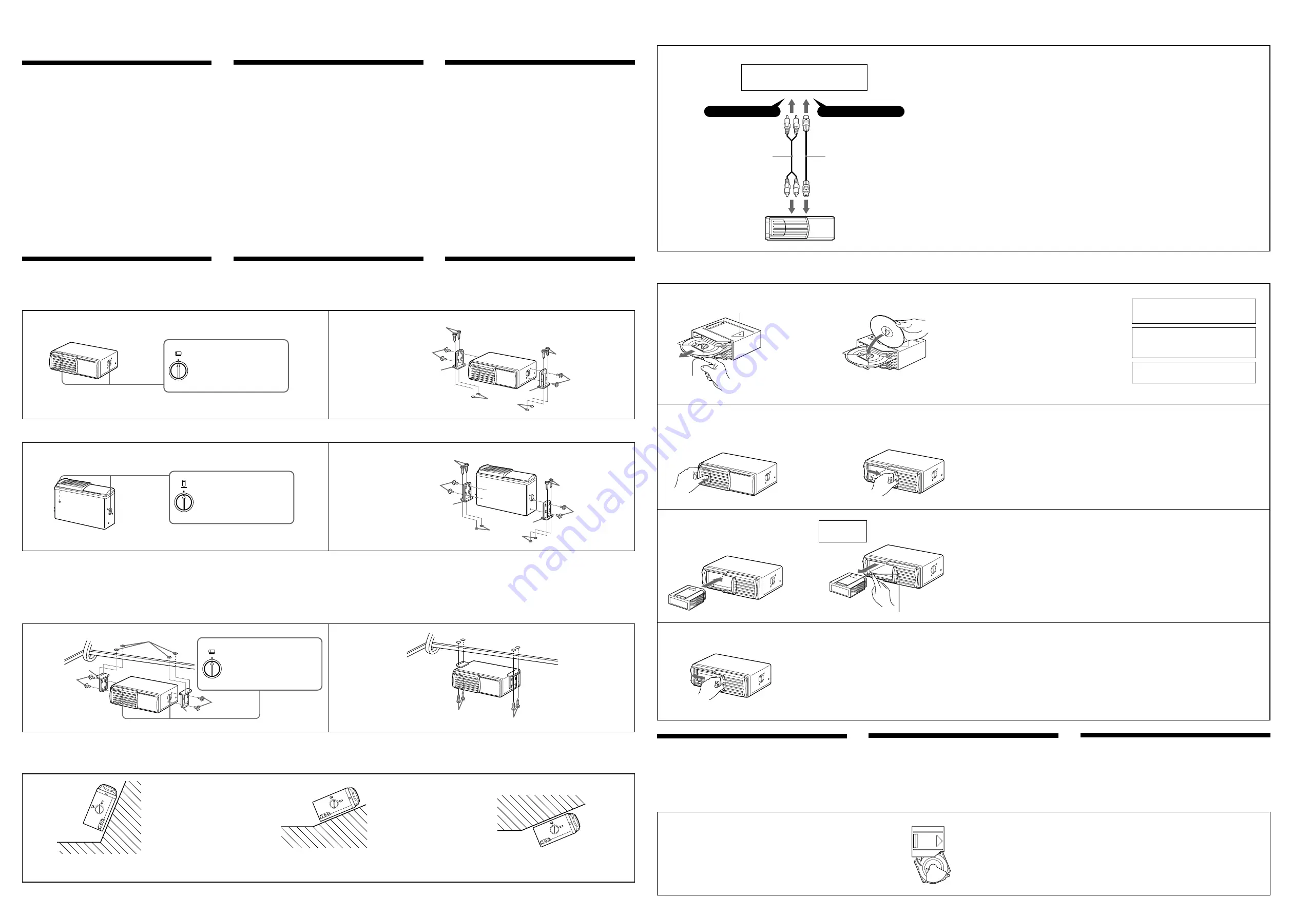 Sony CDX-757MX - Compact Disc Changer System Operating Instructions Download Page 3