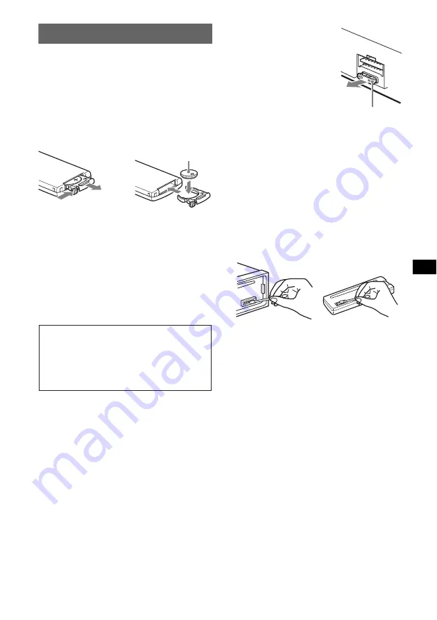 Sony CDX-A251C - Fm/am Compact Disc Player Operating Instructions Manual Download Page 35