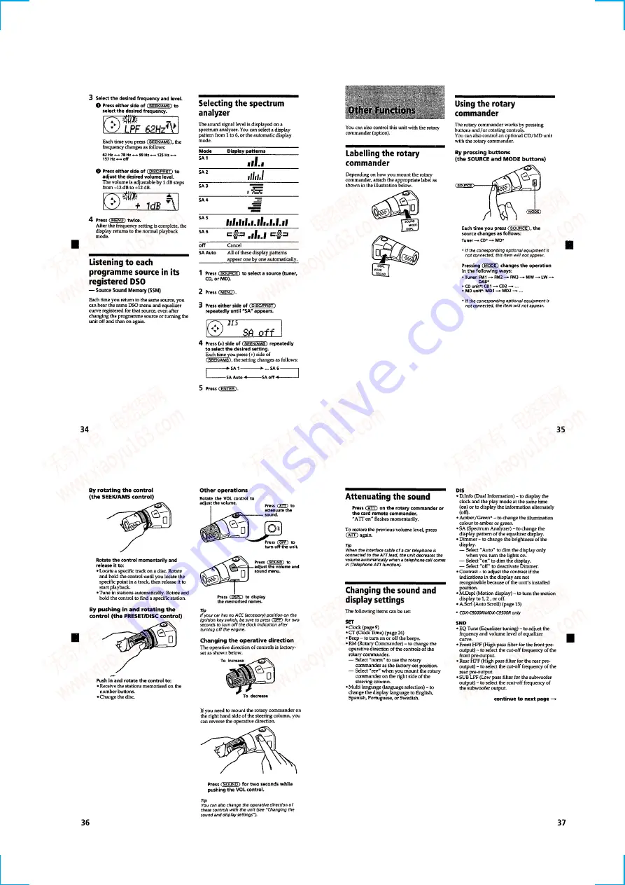 Sony CDX-C8000R Service Manual Download Page 11