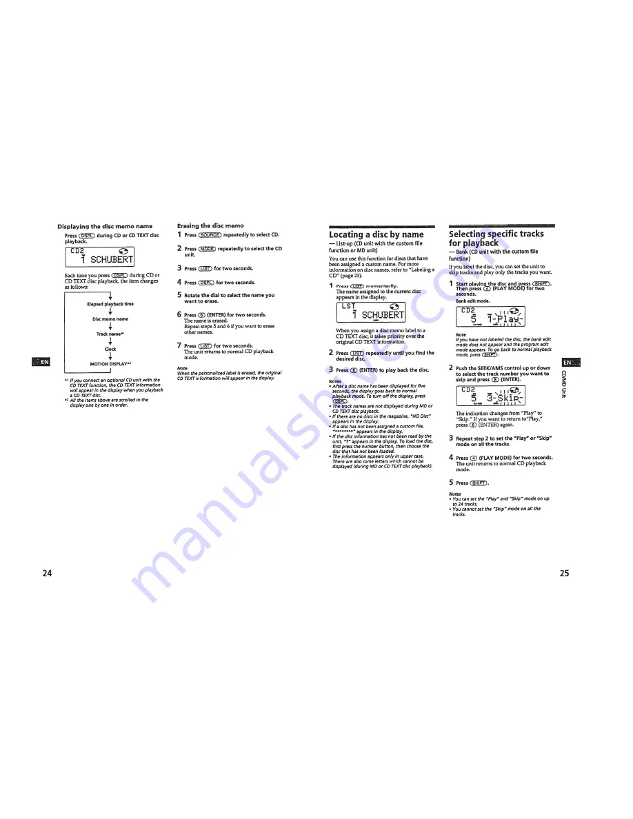 Sony CDX-C880 - Fm/am Compact Disc Player Service Manual Download Page 14