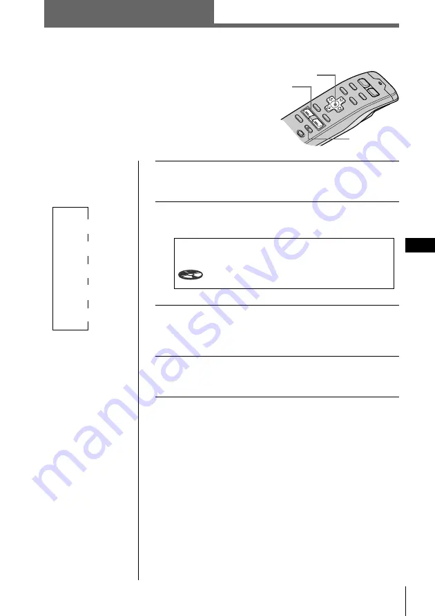 Sony CDX-C90 - Fm/am Compact Disc Player Operating Instructions Manual Download Page 49