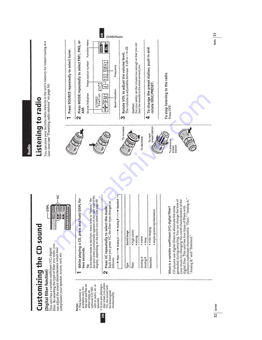 Sony CDX-C90 - Fm/am Compact Disc Player Service Manual Download Page 18