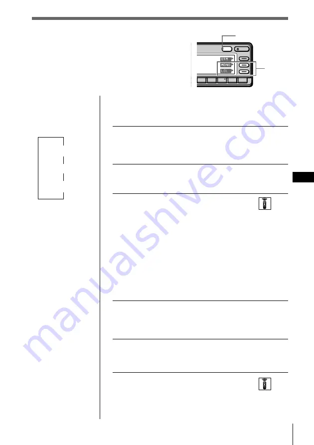 Sony CDX-C90R Operating Instructions Manual Download Page 41