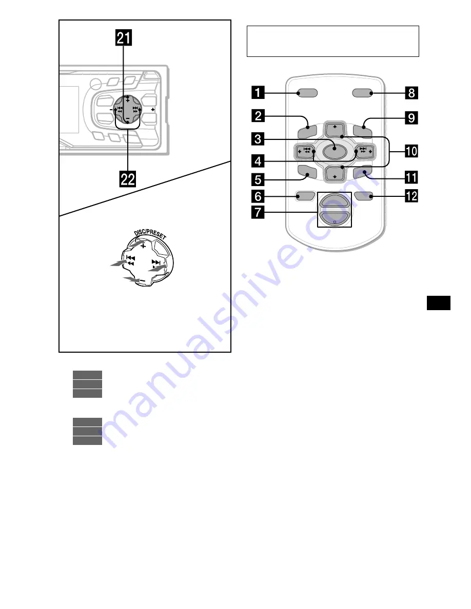 Sony CDX-CA650 Operating Instructions Manual Download Page 89