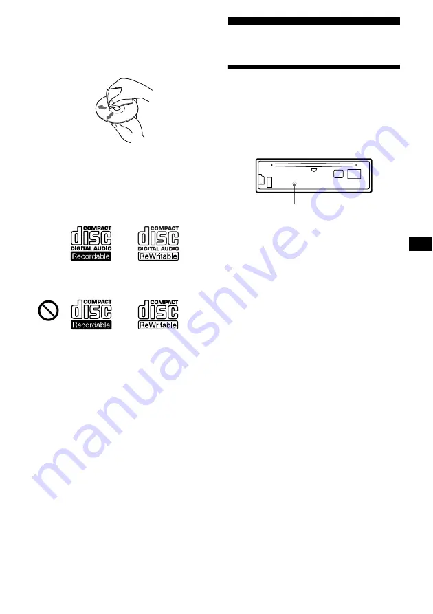 Sony CDX-CA710X Addendum to Operating Instructions Manual Download Page 7