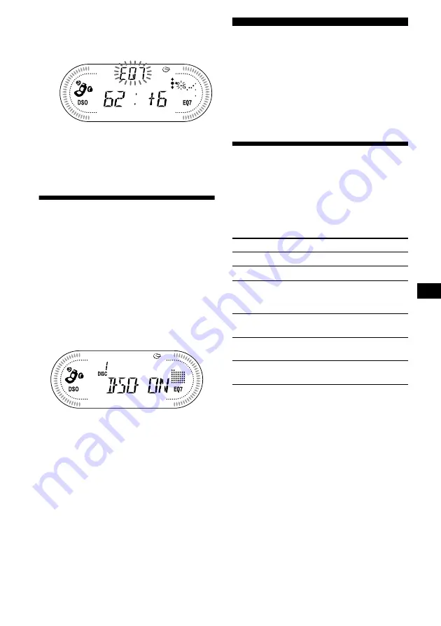 Sony CDX-CA730X Operating Instructions Manual Download Page 71