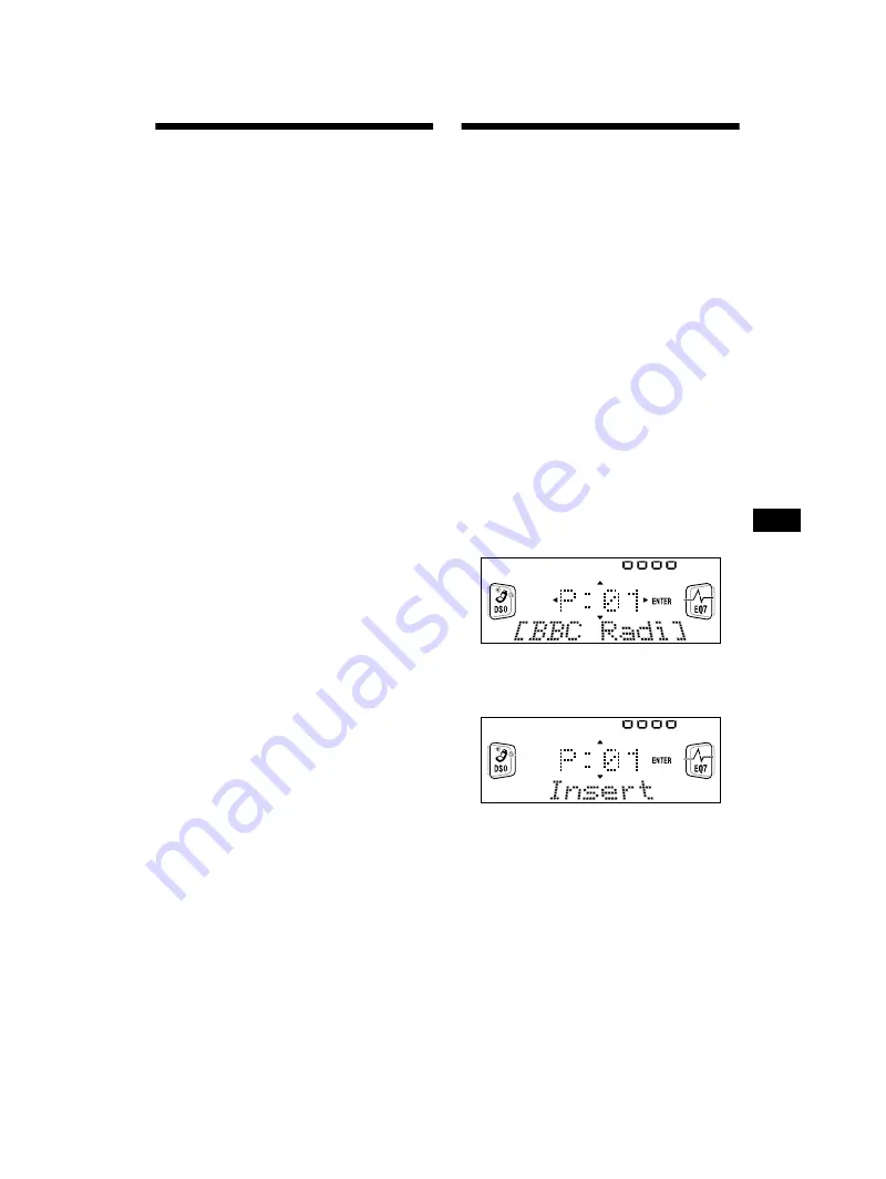 Sony CDX-CA750 Operating Instructions Manual Download Page 53