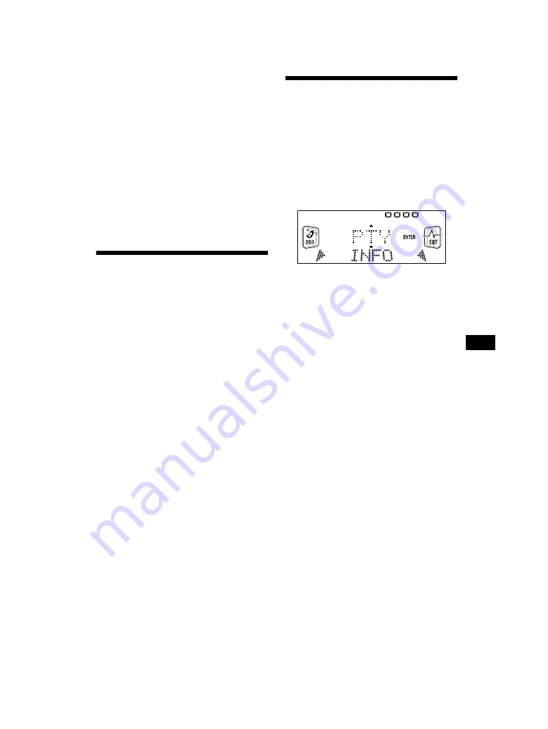 Sony CDX-CA750 Operating Instructions Manual Download Page 89