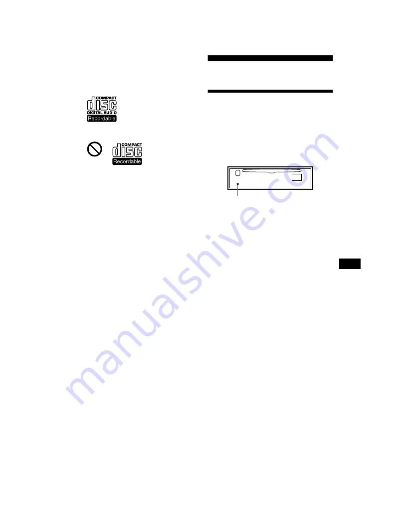 Sony CDX-CA750 Operating Instructions Manual Download Page 105