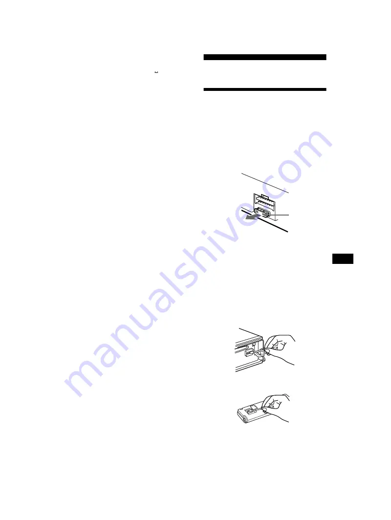 Sony CDX-CA750 Operating Instructions Manual Download Page 127