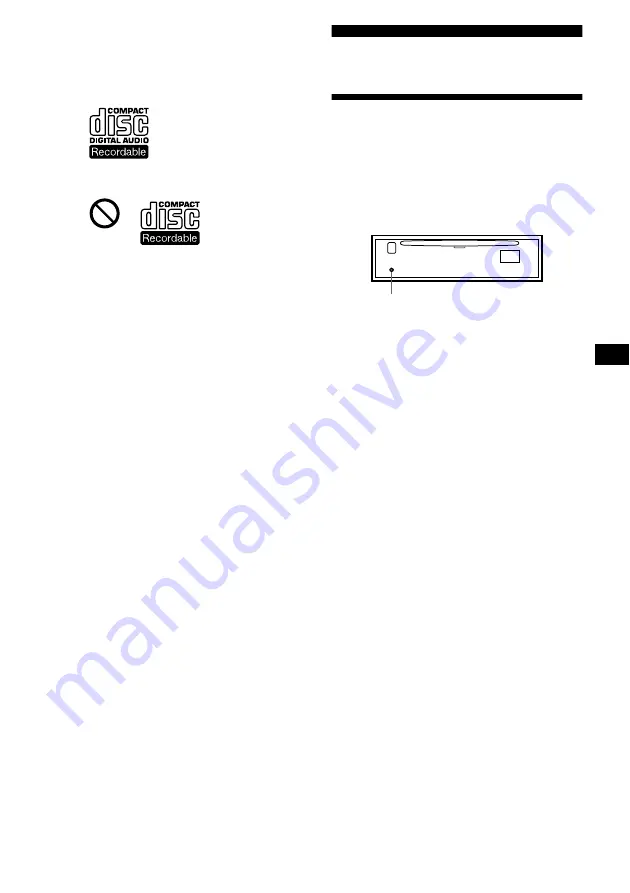 Sony CDX-CA850 Operating Instructions Manual Download Page 7