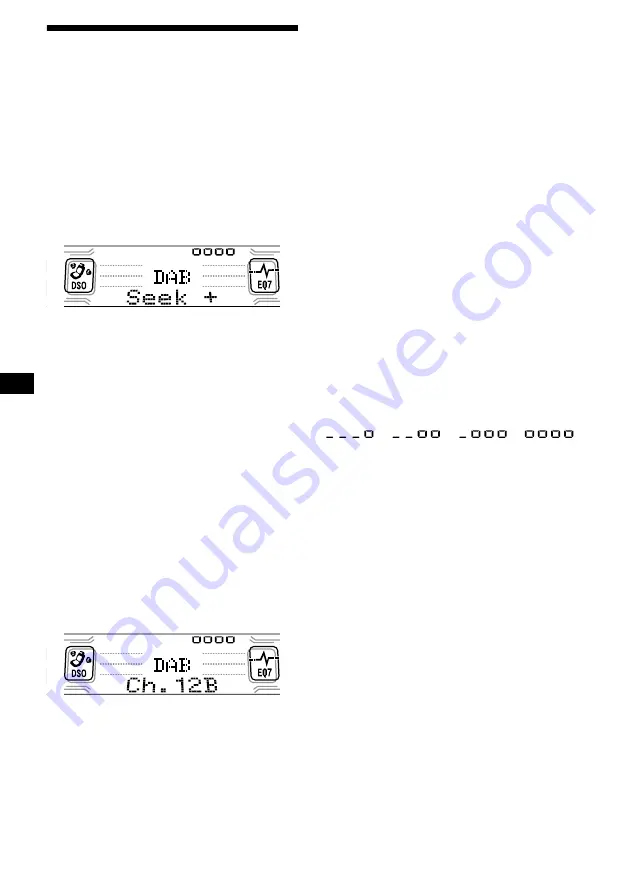 Sony CDX-CA850 Operating Instructions Manual Download Page 52