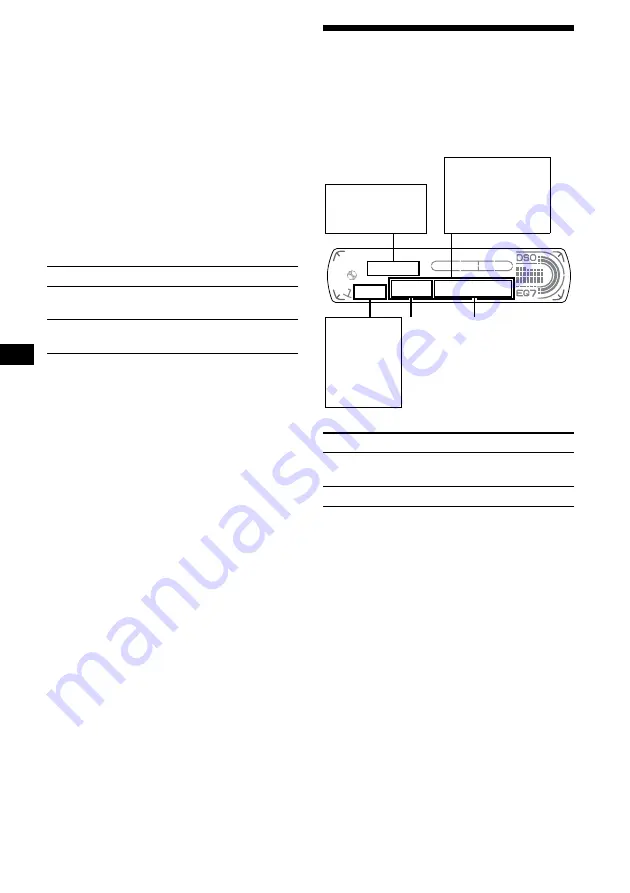 Sony CDX-CA890X Operating Instructions Manual Download Page 10