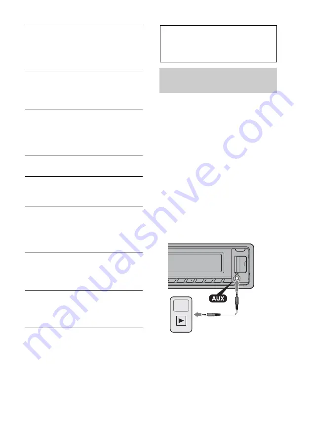 Sony CDX-DAB700U Operating Instructions Manual Download Page 145