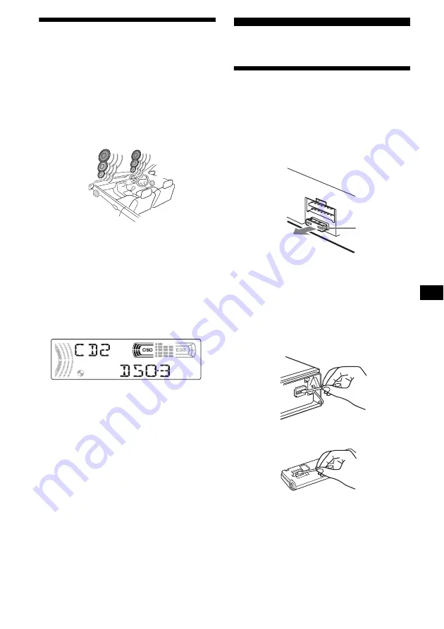 Sony CDX-F5500X Operating Instructions Manual Download Page 79