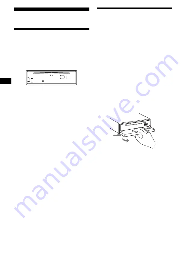 Sony CDX-F7500 Скачать руководство пользователя страница 10