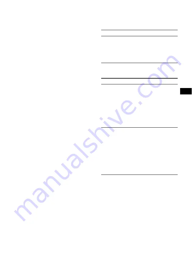 Sony CDX-F7500 Operating Instructions Manual Download Page 39