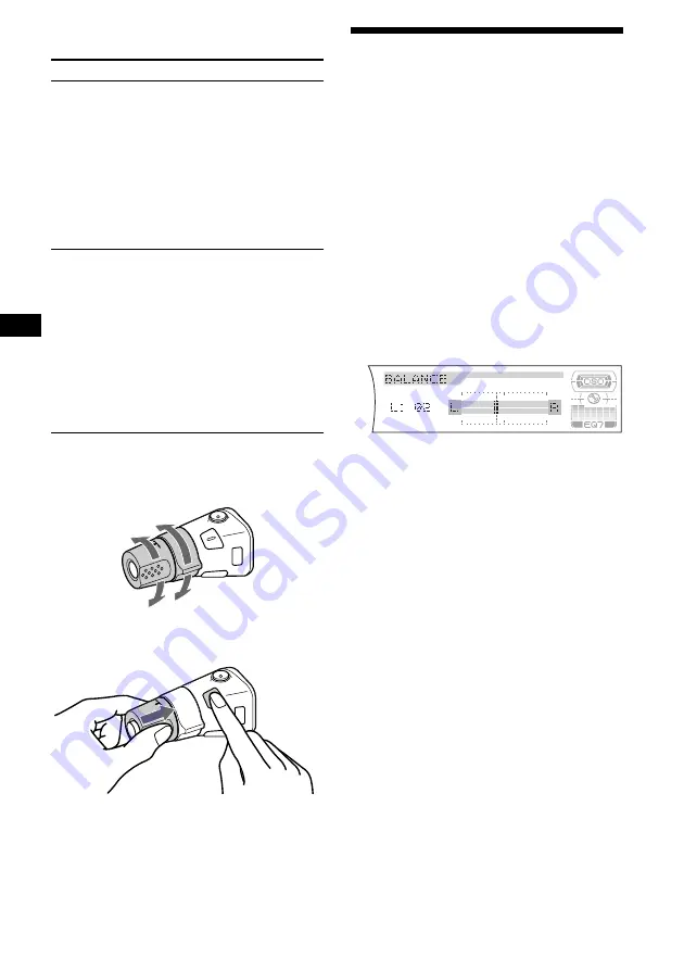 Sony CDX-F7500 Operating Instructions Manual Download Page 60