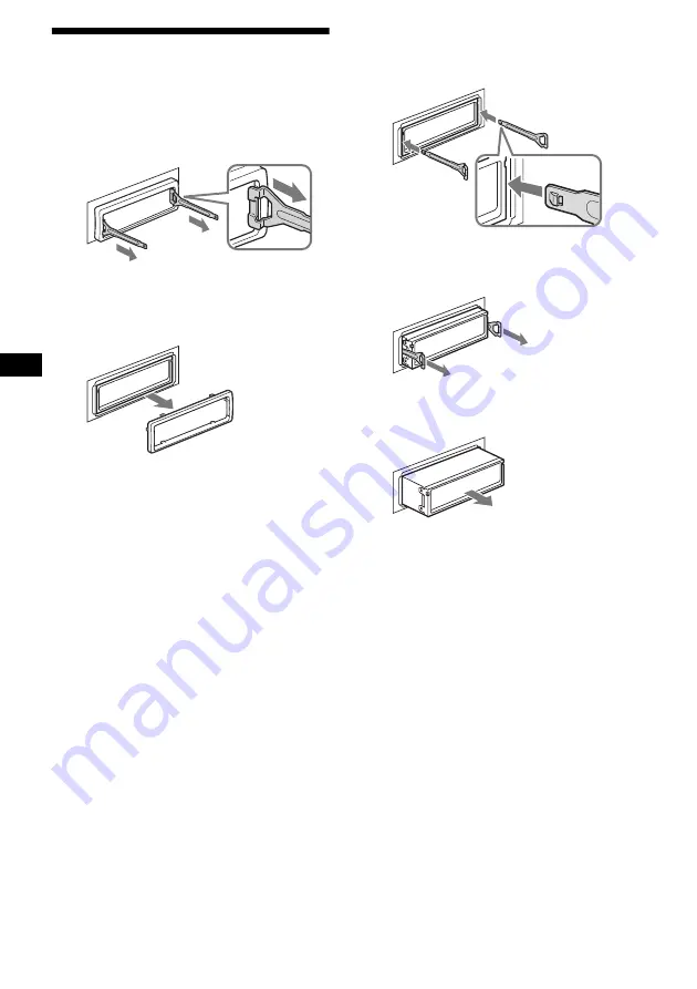 Sony CDX-F7500 Operating Instructions Manual Download Page 106