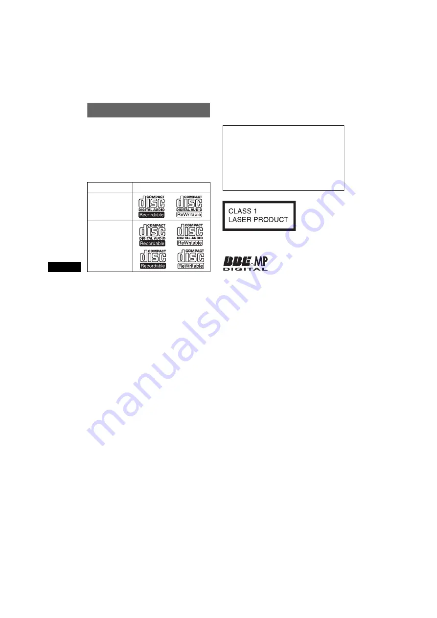 Sony CDX-F7750 Operating Instructions Manual Download Page 66