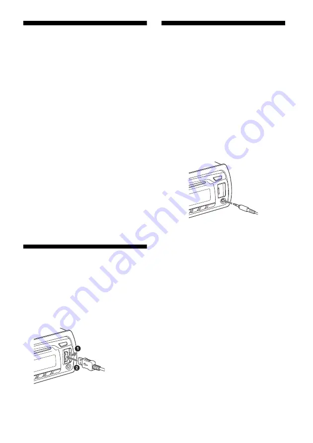 Sony CDX-G1001U Operating Instructions Manual Download Page 56