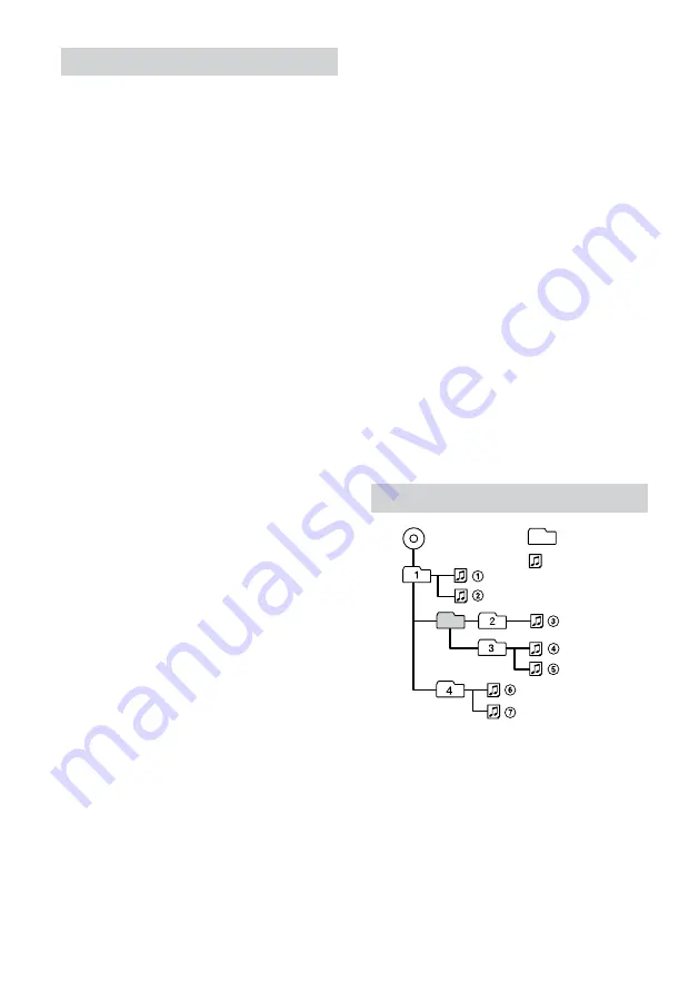 Sony CDX-G3050UV Operating Instructions Manual Download Page 26