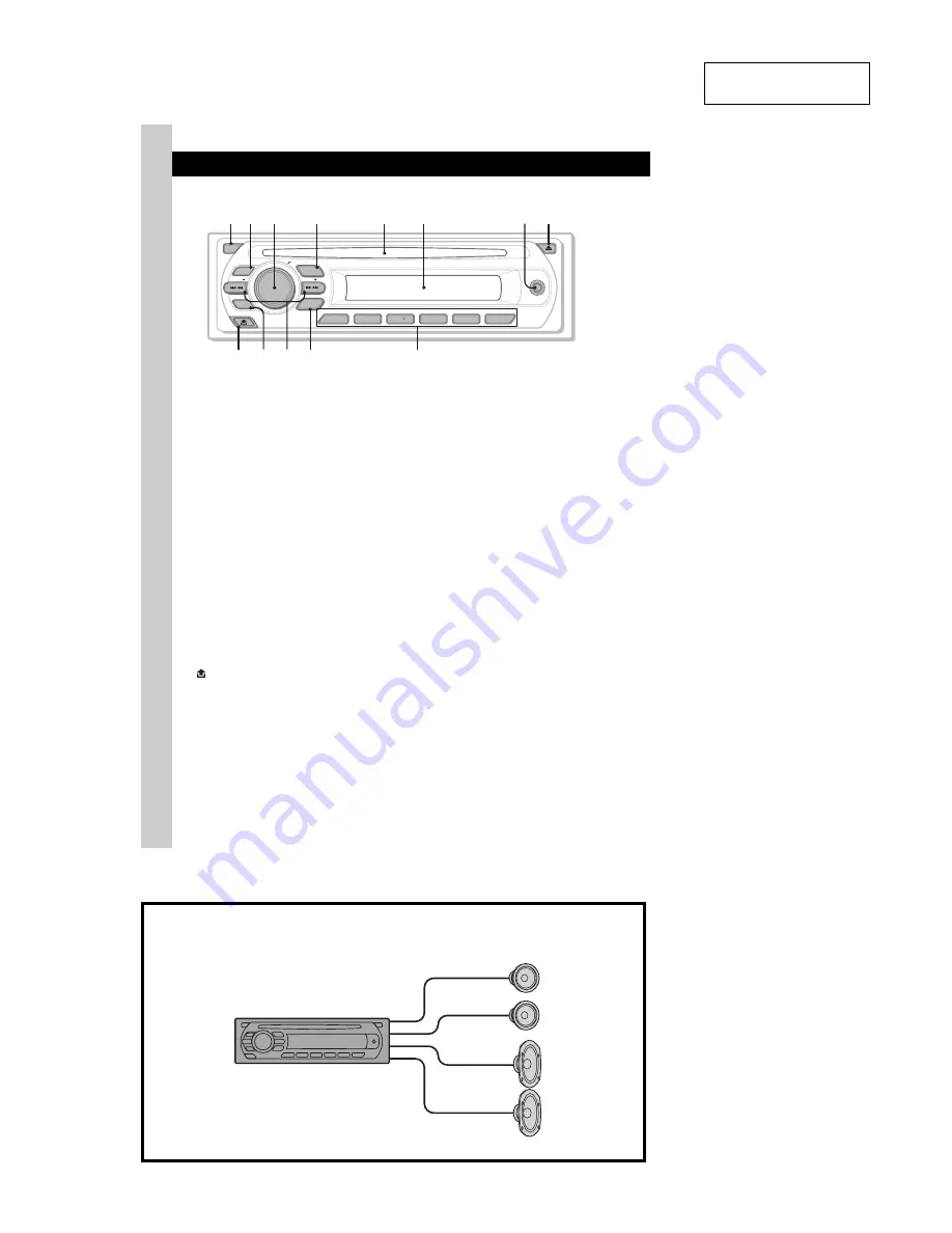 Sony CDX GT11W - Radio / CD Player Service Manual Download Page 5