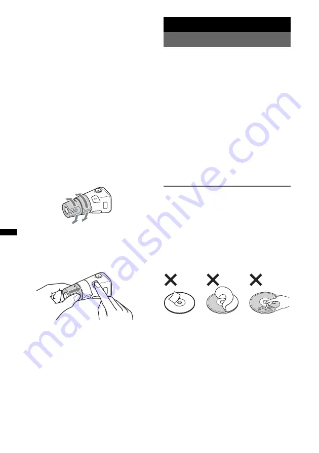 Sony CDX-GT180 Operating Instructions Manual Download Page 28