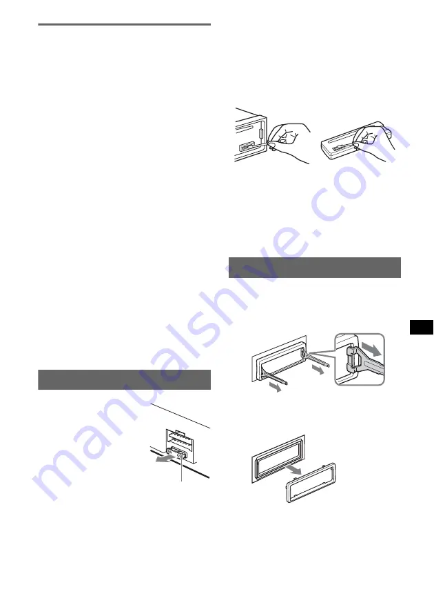 Sony CDX-GT200 - Fm/am Compact Disc Player Operating Instructions Manual Download Page 85