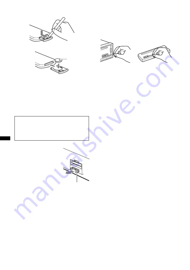 Sony CDX-GT24W - Cd Receiver Mp3/wma Player Operating Instructions Manual Download Page 30