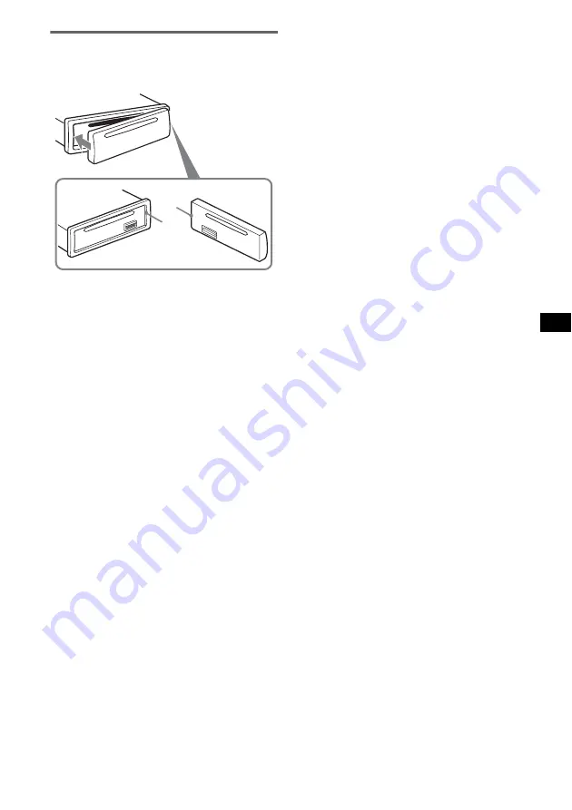 Sony CDX-GT250S Operating Instructions Manual Download Page 5