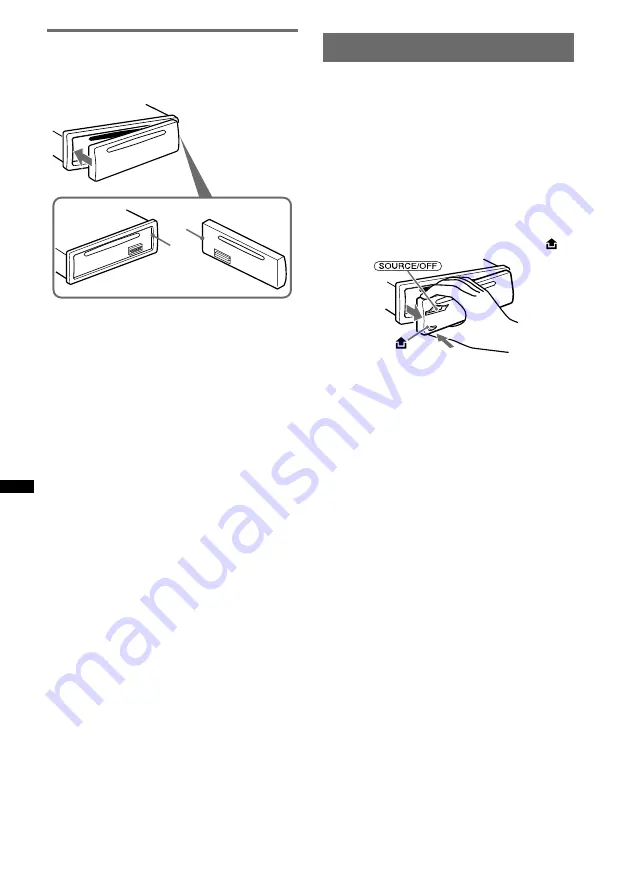 Sony CDX-GT300MP Operating Instructions Manual Download Page 32