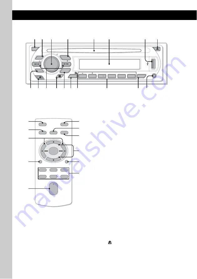 Sony CDX-GT410U - Fm/am Compact Disk Player Скачать руководство пользователя страница 6