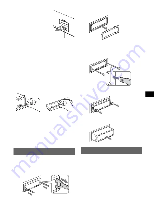 Sony CDX-GT410U - Fm/am Compact Disk Player Operating Instructions Manual Download Page 39