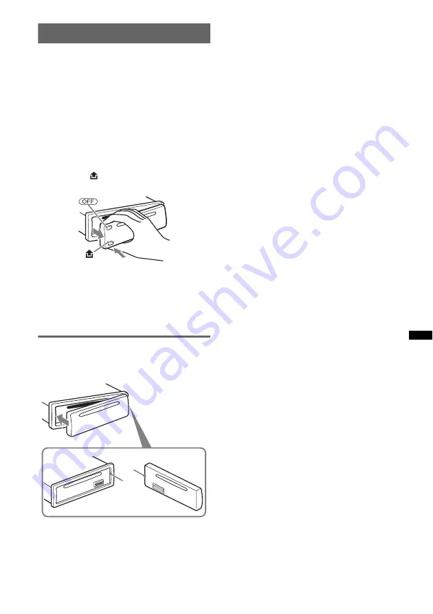 Sony CDX GT430IP Скачать руководство пользователя страница 43