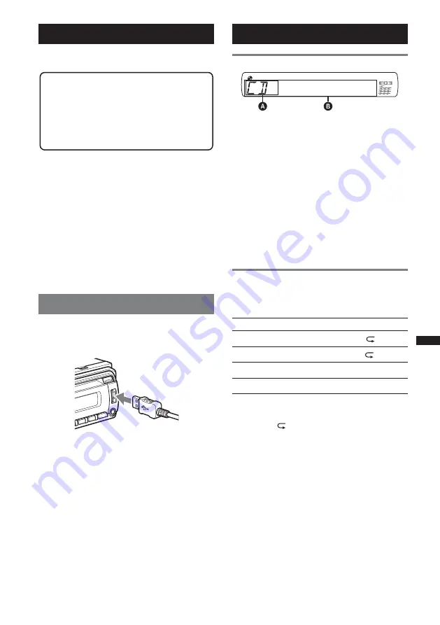 Sony CDX-GT480US Operating Manual Download Page 51