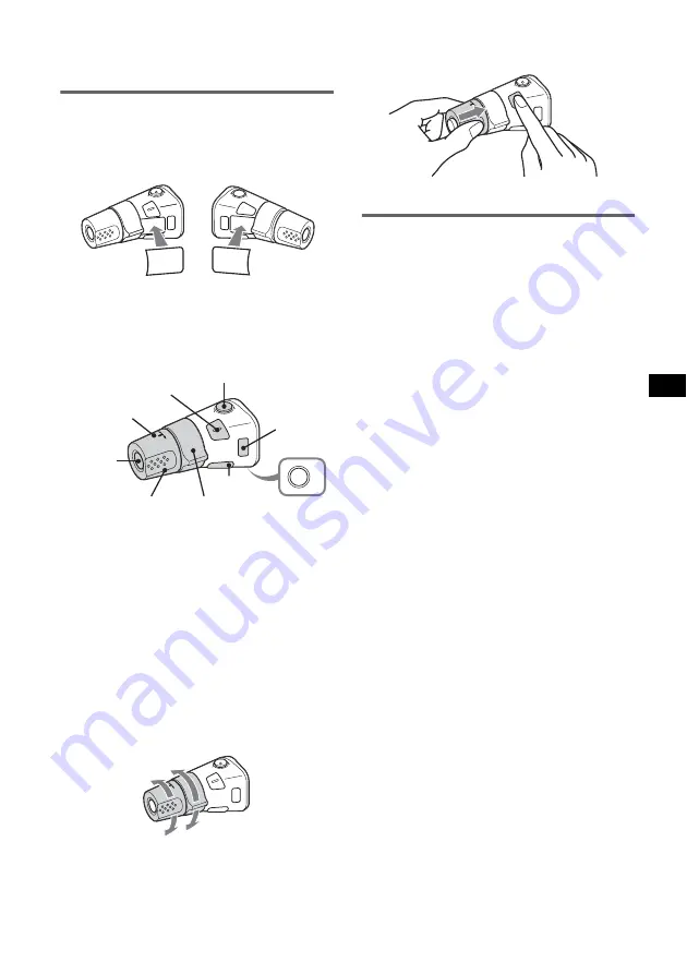 Sony CDX-GT500 - Fm/am Compact Disc Player Operating Instructions Manual Download Page 13