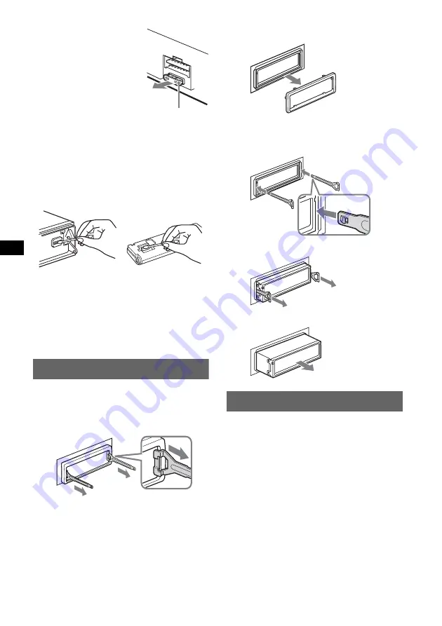 Sony CDX-GT500 - Fm/am Compact Disc Player Operating Instructions Manual Download Page 16