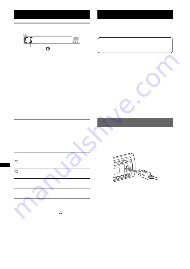 Sony CDX-GT540UI Operating Instructions Manual Download Page 118