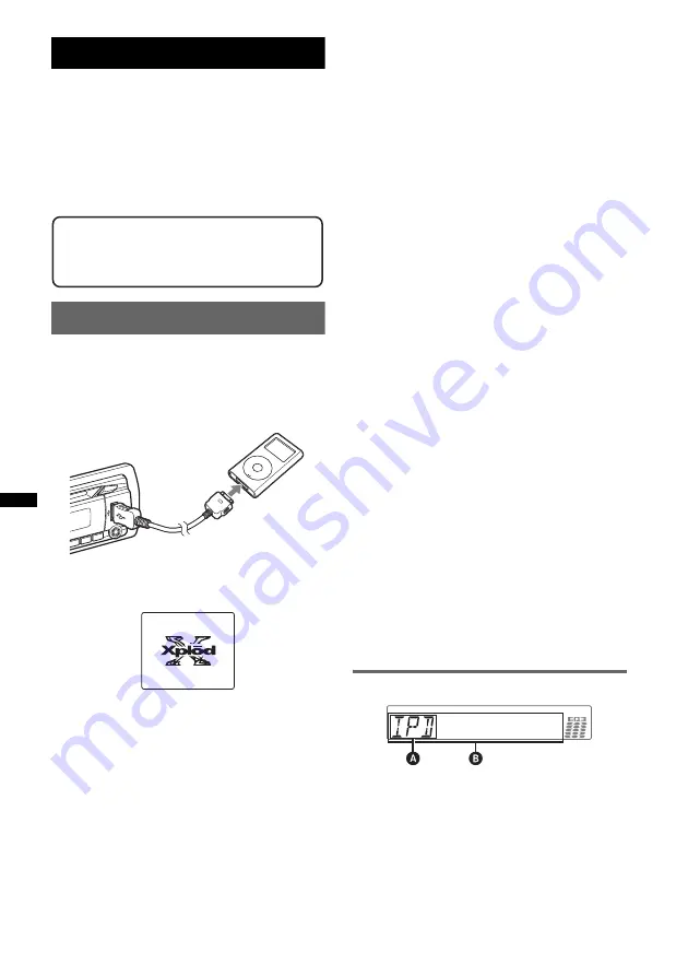 Sony CDX-GT54UIW - Cd Receiver Mp3/wma/aac Player Скачать руководство пользователя страница 40