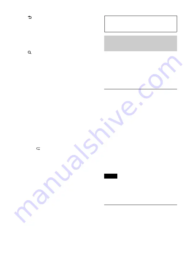 Sony CDX-GT570UI Operating Instructions Manual Download Page 6