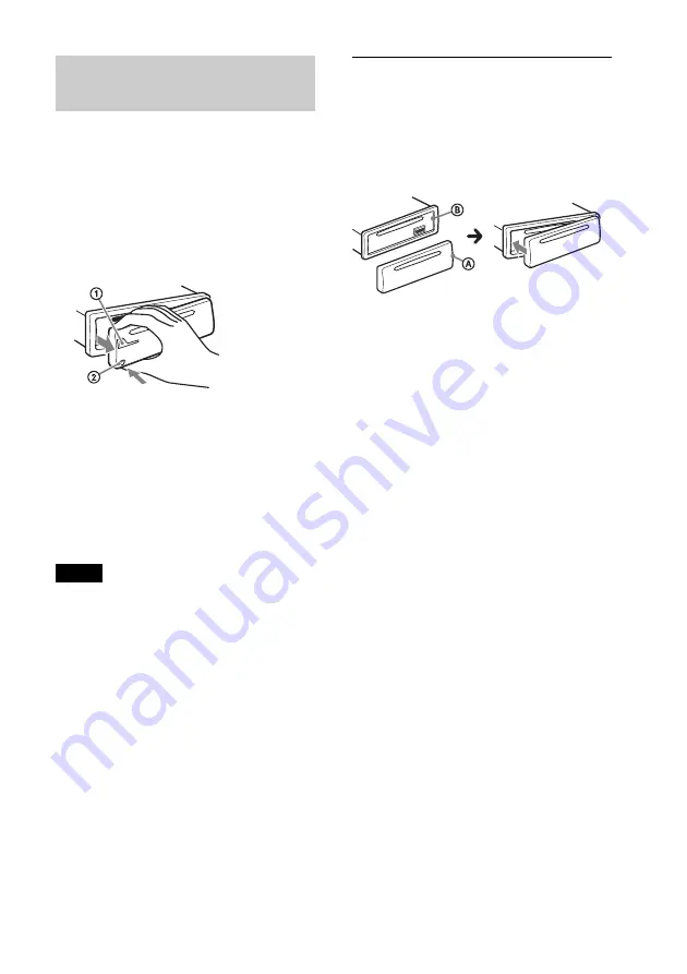 Sony CDX-GT570UI Operating Instructions Manual Download Page 93